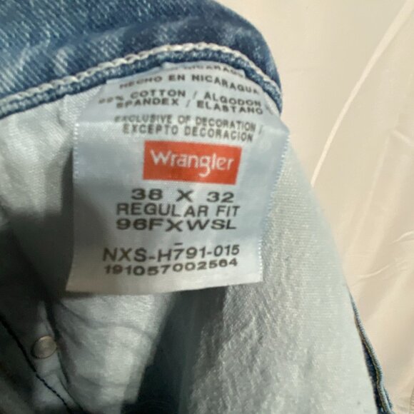 Wrangler Five Star Premium Denim Flex For Comfort Regular Fit Jeans 96FXWS - Picture 6 of 6